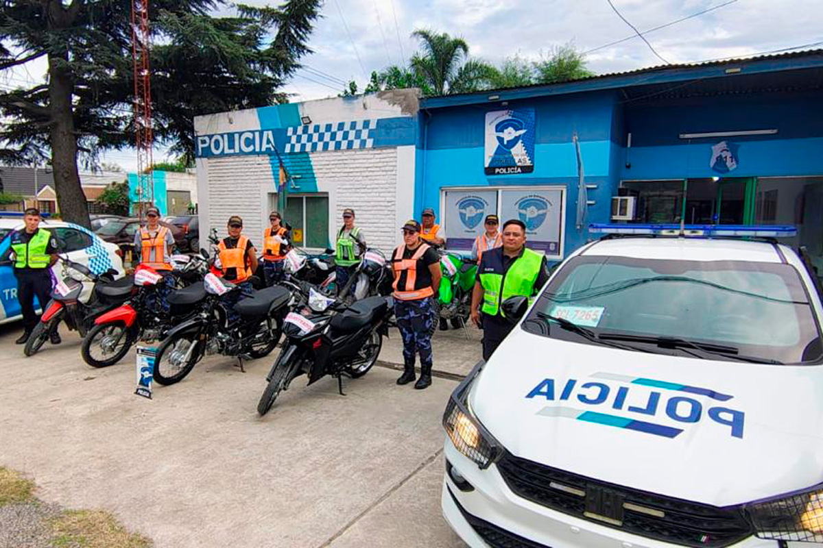 Importante operativo de seguridad y control vehicular: más de 50 actas y 24 secuestros durante el fin de semana